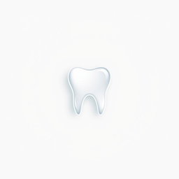 A simple yet elegant teeth icon, designed using clean lines and modern aesthetics