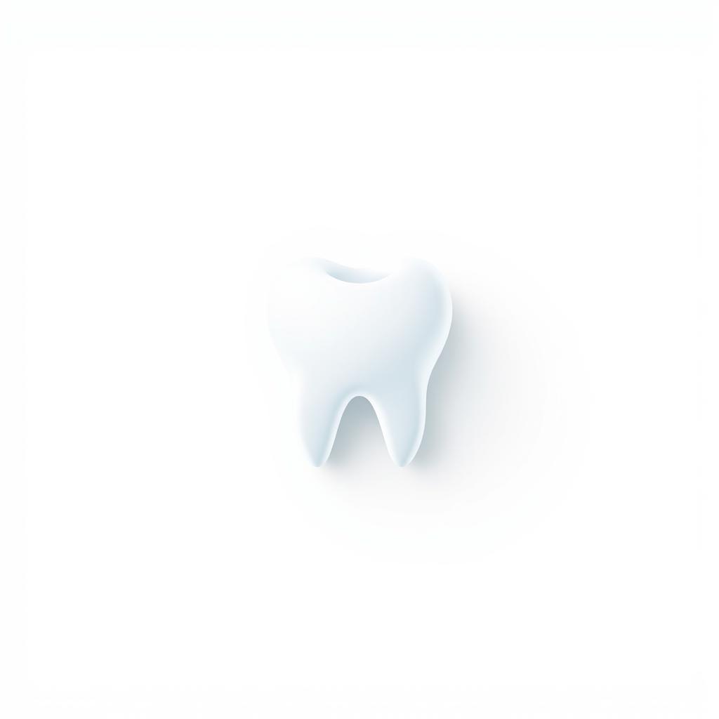 A simple yet elegant teeth icon, designed using clean lines and modern aesthetics