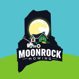 A striking logo design featuring the outline of the state of Maine as the main shape