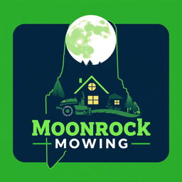 An eye-catching logo design featuring the outline of the state of Maine as the primary shape