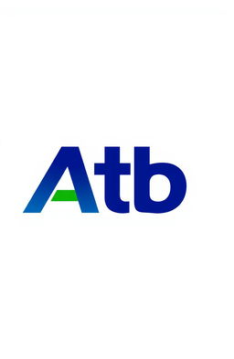 Design a custom logo featuring the letters 'ATB'