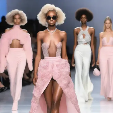 The fashion industry often thrives on affectedness, with models strutting down the runway in elaborate outfits to project an air of high-fashion.