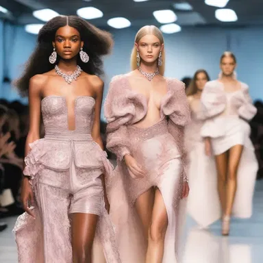 The fashion industry often thrives on affectedness, with models strutting down the runway in elaborate outfits to project an air of high-fashion.