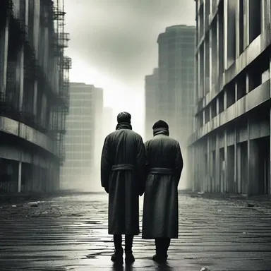In dystopian science fiction novels, characters sometimes exhibit affectedness by conforming to strict societal rules and suppressing their true emotions.