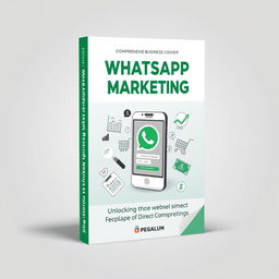 A comprehensive eBook cover design for WhatsApp Business Marketing