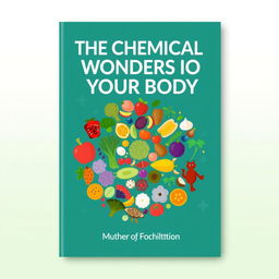 An informative and visually appealing eBook cover for 'The Chemical Wonders of Your Body'