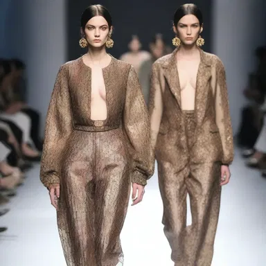 The fashion designer's collection was criticized for its affectedness, as the garments appeared contrived and lacking authenticity.