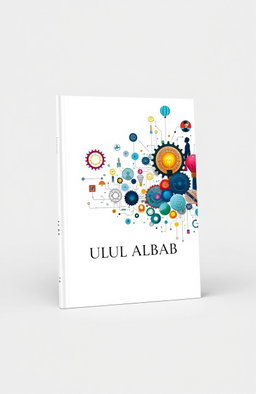 A book cover design sized 21 cm x 29