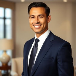 A beautifully framed formal portrait of a well-dressed individual