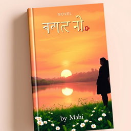 A beautifully designed book cover for the novel titled 'অন্তরের আলো' (Ontorer Alo) by Mahi