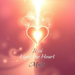 A captivating book cover for the title "অন্তরের আলো" (Light of the Heart) by the author Mahi