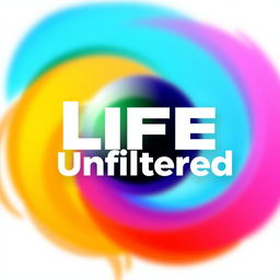 Logo design for a channel called 'Life Unfiltered'