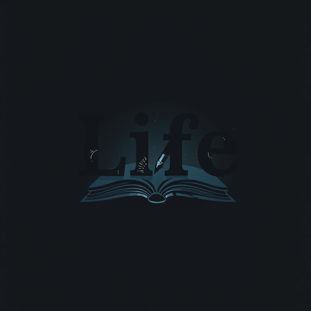 A logo design for a YouTube channel called 'Life Unfiltered'
