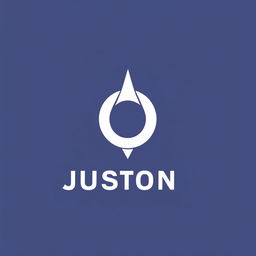 A high-quality digital art image of a company logo for 'Juston'