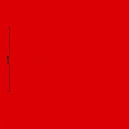 A simple but striking image featuring a solid red background. The dimensions of the image are set at 3 x 4 cm.