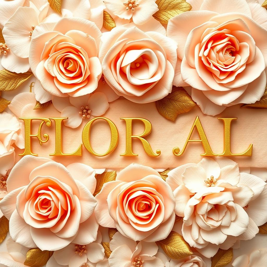The name 'LUXURY FLORAL' displayed in an elegant and sophisticated font