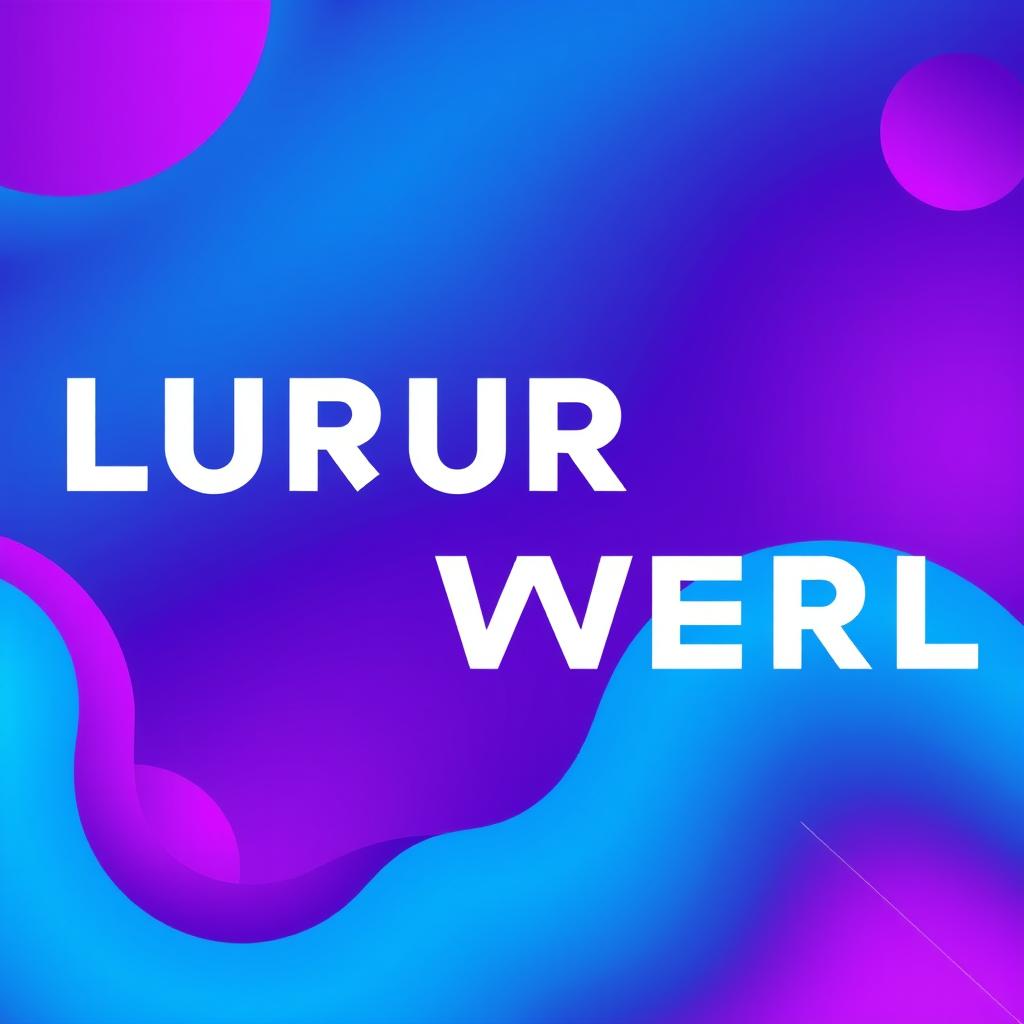 A beautifully designed poster featuring bold typography where all the letterings are in white color