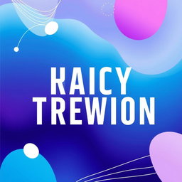 A beautifully designed poster featuring bold typography where all the letterings are in white color