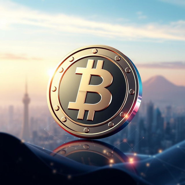 A sleek and modern representation of the USDT token, highlighting its digital currency nature
