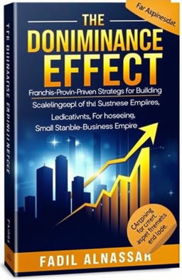 A captivating book cover design for 'The Dominance Effect'