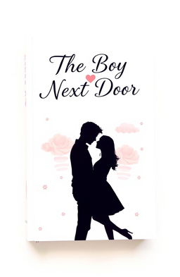 A romantic book cover for 'The Boy Next Door'