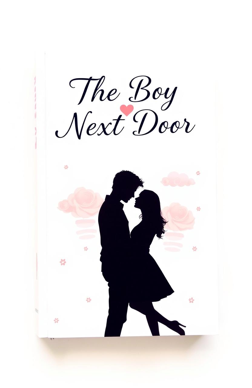 A romantic book cover for 'The Boy Next Door'