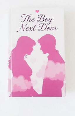 A romantic book cover for 'The Boy Next Door'
