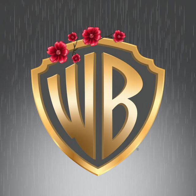 A stylized and sophisticated adaptation of the Warner Bros logo