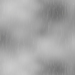 A subtle textured background evoking rain or gray clouds, featuring a metallic gray that gradually fades into a darker shade