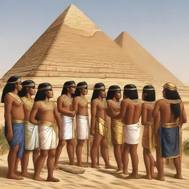 According to the Bible, God afflicted the Egyptians with ten plagues to convince Pharaoh to release the Israelites.
