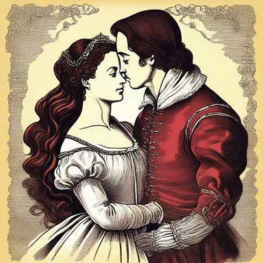In Shakespeare's play, Romeo's heart was afflicted by unrequited love for Rosaline before he meets Juliet.