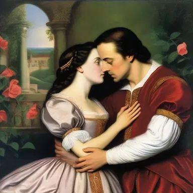 In Shakespeare's play, Romeo's heart was afflicted by unrequited love for Rosaline before he meets Juliet.