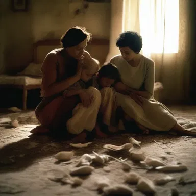 The film depicted the struggles of a family afflicted by a tragic loss.