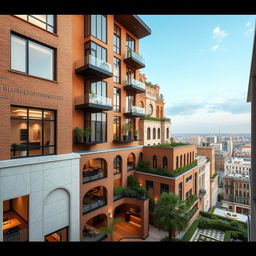 A stunning architectural masterpiece that seamlessly blends the past and future