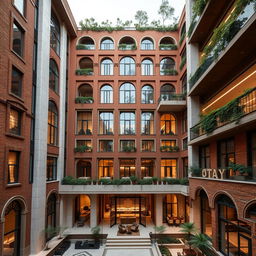 A stunning architectural masterpiece that seamlessly blends the past and future