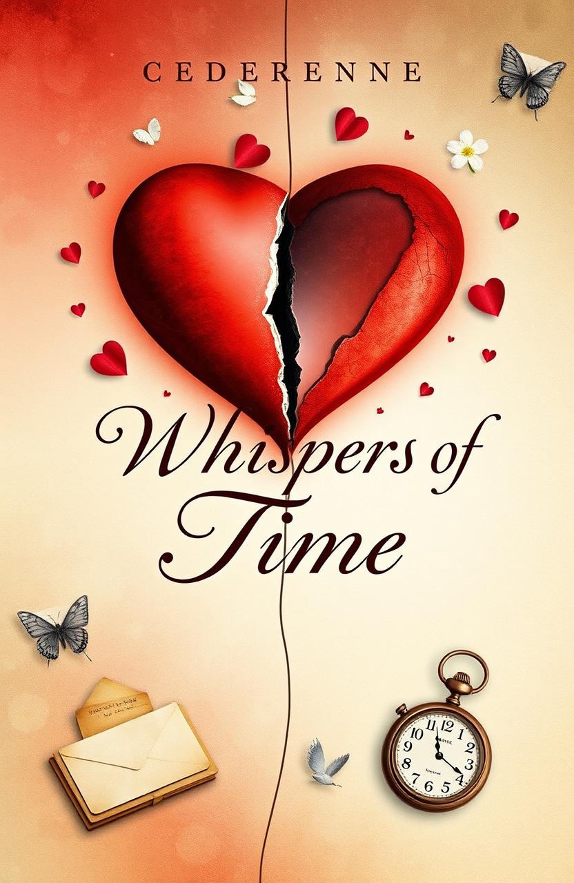 A beautifully designed poetry book cover featuring themes of love, pain, and memory