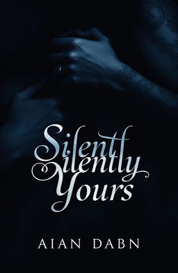 A book cover design featuring a dark and moody atmosphere