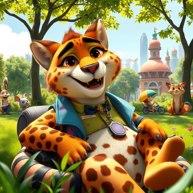 Cheetos the Cheetah's Rainy Adventure