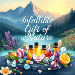 A beautifully illustrated book cover showcasing the theme of natural wellness