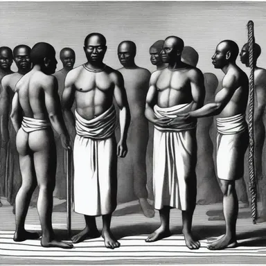 The emperor affranchised the slaves as part of a religious ceremony, symbolizing their liberation from bondage.