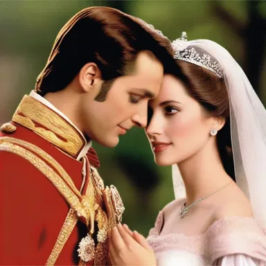 In the love story, the prince affranchised his beloved princess, granting her liberation from her oppressive family.