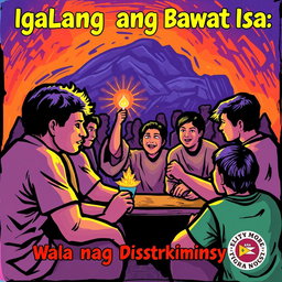 "Igalang ang Bawat Isa: Tapat na Pagkakapantay-pantay, Wala nang Diskriminasyon!"