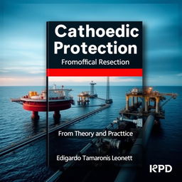 A book cover designed for the field of Cathodic Protection, featuring the title prominently at the top