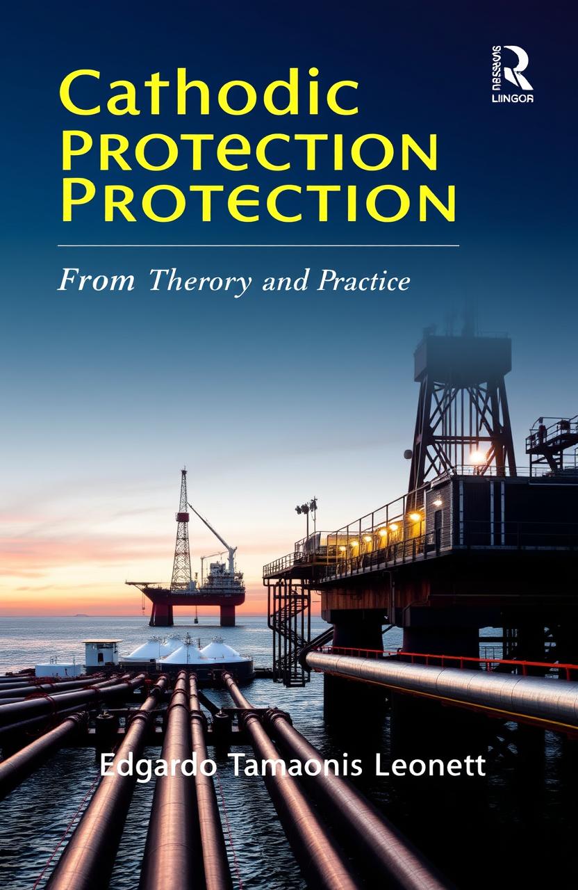 A striking book cover for the area of Cathodic Protection, featuring the title prominently at the top and the subtitle 'From Theory to Practice' just below