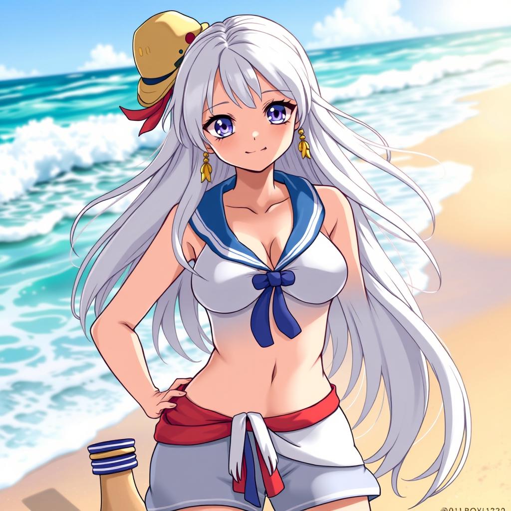 A female version of the One Piece character Joyboy, named Joygirl