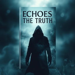 An intriguing thriller book cover titled 'Echoes Of The Truth'