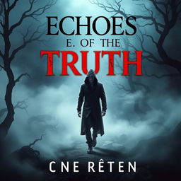 A thrilling book cover titled 'Echoes Of The Truth'