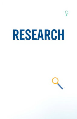 A professional and engaging research cover page featuring a clean and modern design