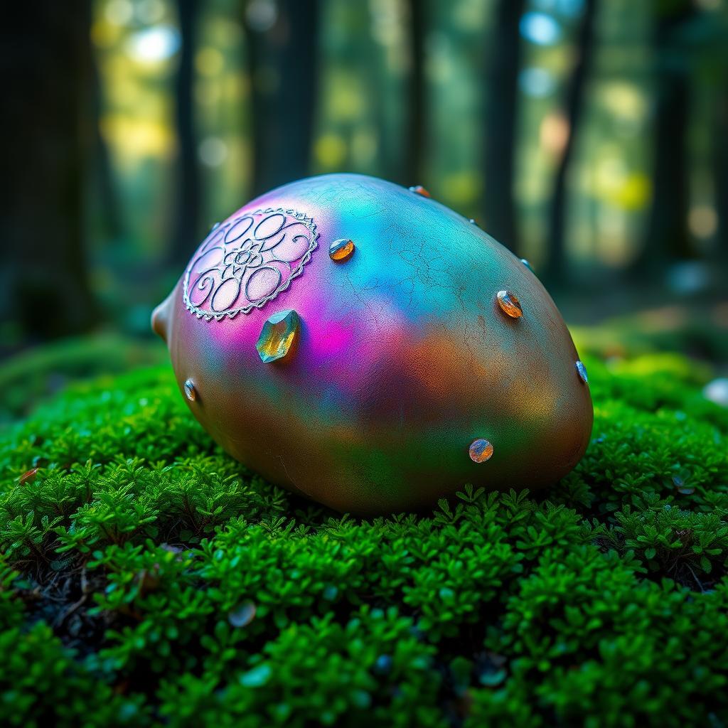 An extraordinary potato with a unique, eye-catching design