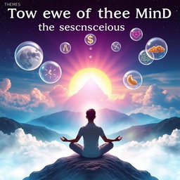 An inspiring and visually captivating image depicting the theme of the power of the subconscious mind